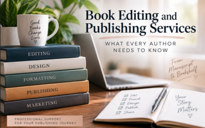 Book Editing and Publishing Services: What Every Author Needs to Know
